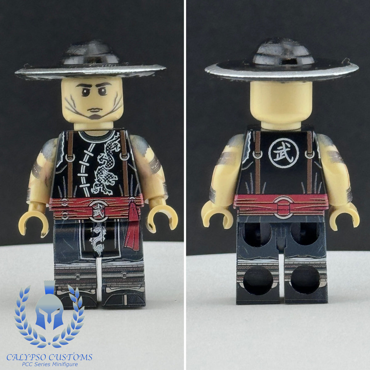 Calypso Customs Mortal Kombat Kung Lau Custom Printed PCC Series