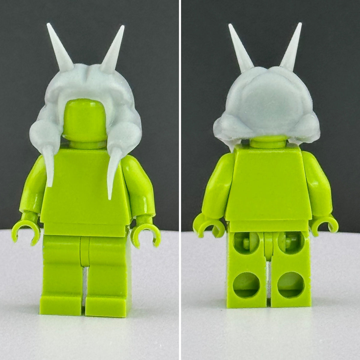 Calypso Customs Custom 3D Printed Chagrin Horns Headpiece