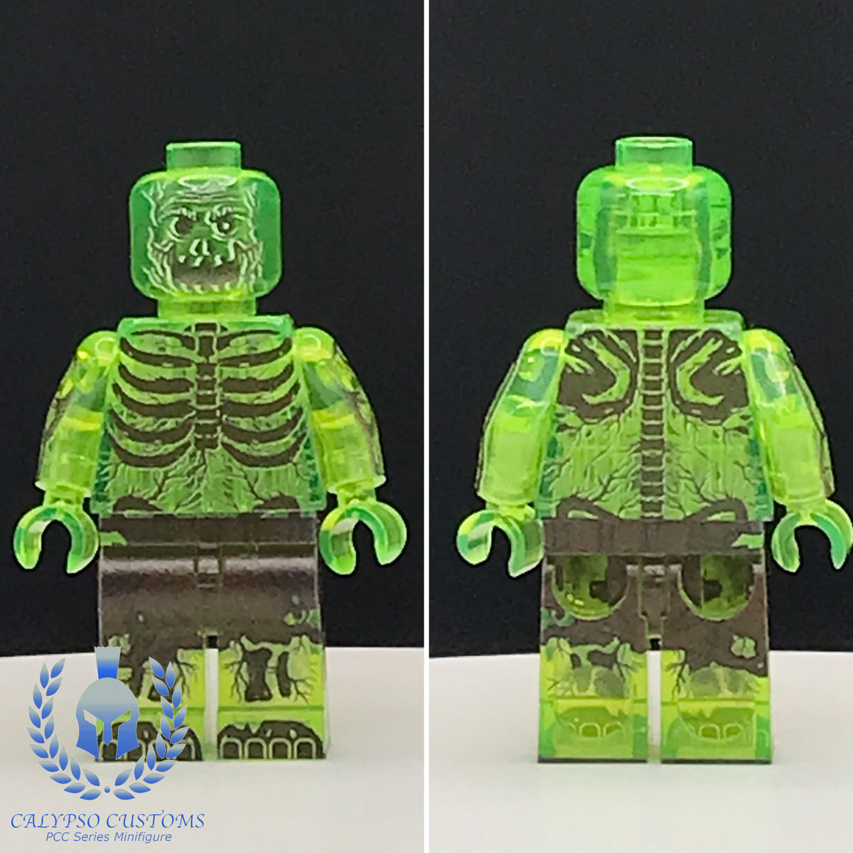 Calypso Customs Fallout Glowing One Ghoul Custom Printed Pcc Series Minifigure 3133