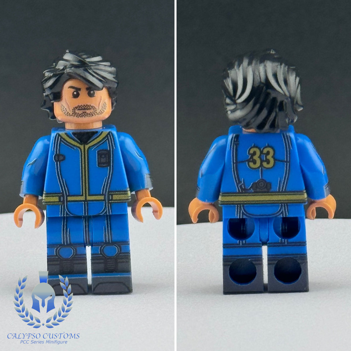 Calypso Customs Fallout Vault 33 Dweller V2 Custom Printed Pcc Series Minifigure 0990