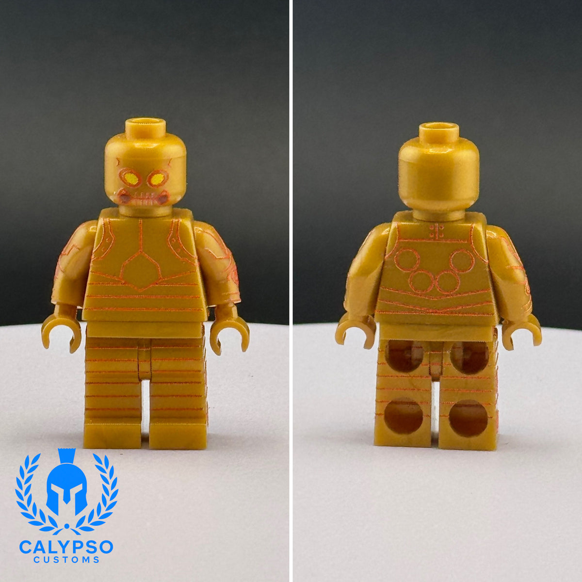 Calypso Customs Invincible Robot Custom Printed PCC Series Miniature