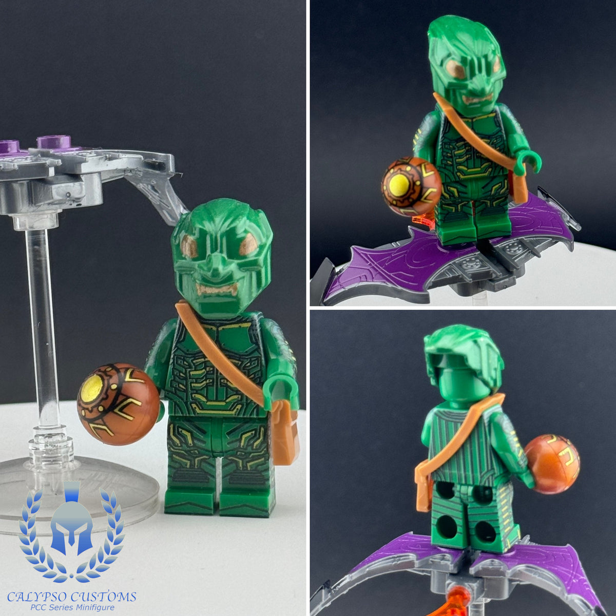 Green Goblin Custom Lego Helmets Calypso Customs Green Goblin