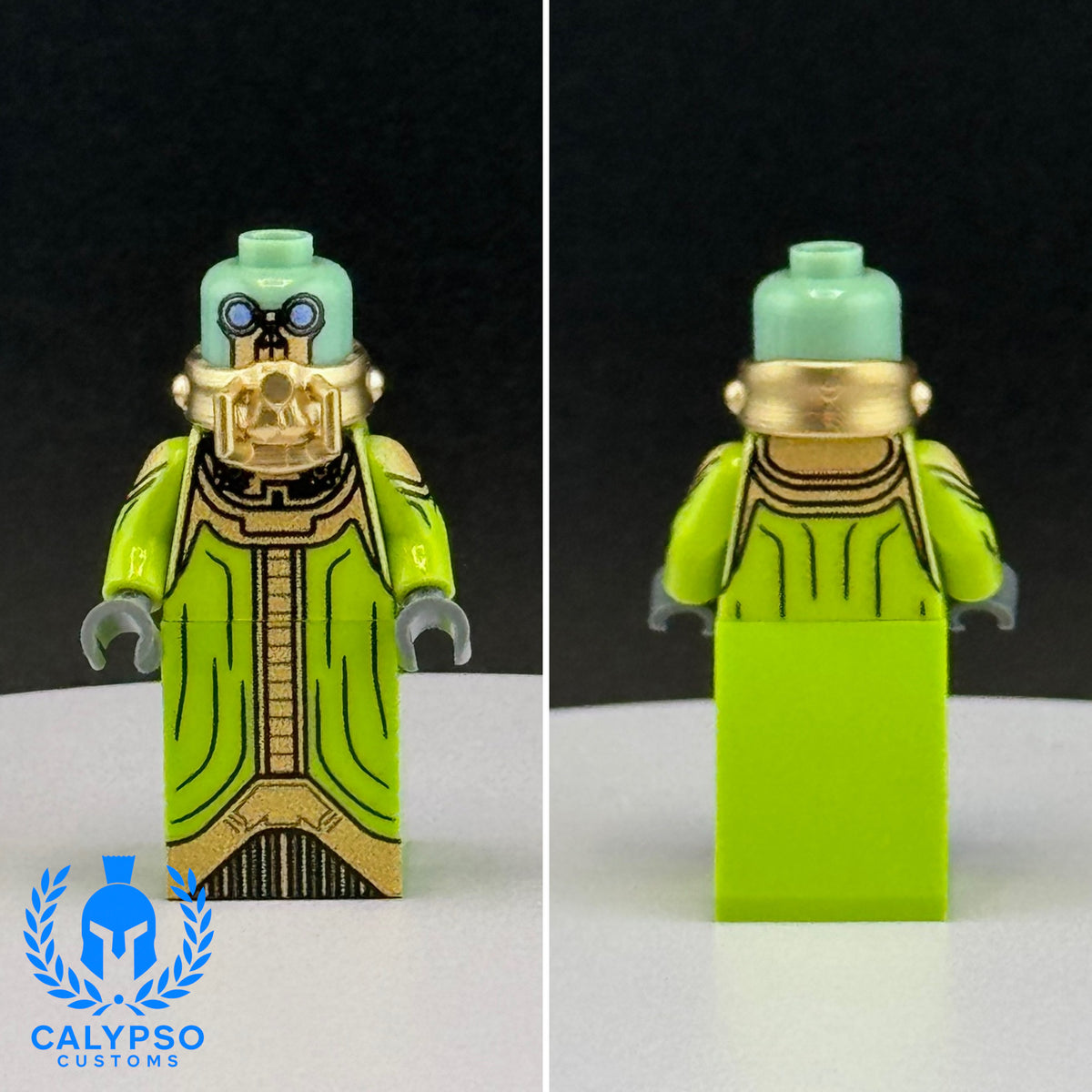 Calypso Customs Lime Green Skakoan Separatist Custom Printed PCC