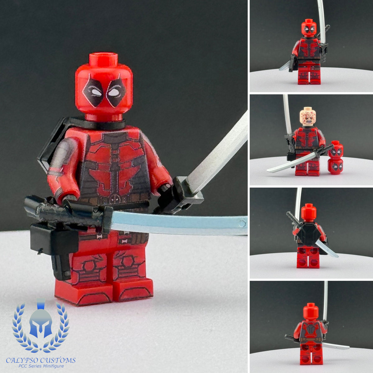 Calypso Customs Deadpool DX Custom Printed PCC Series Minifigure