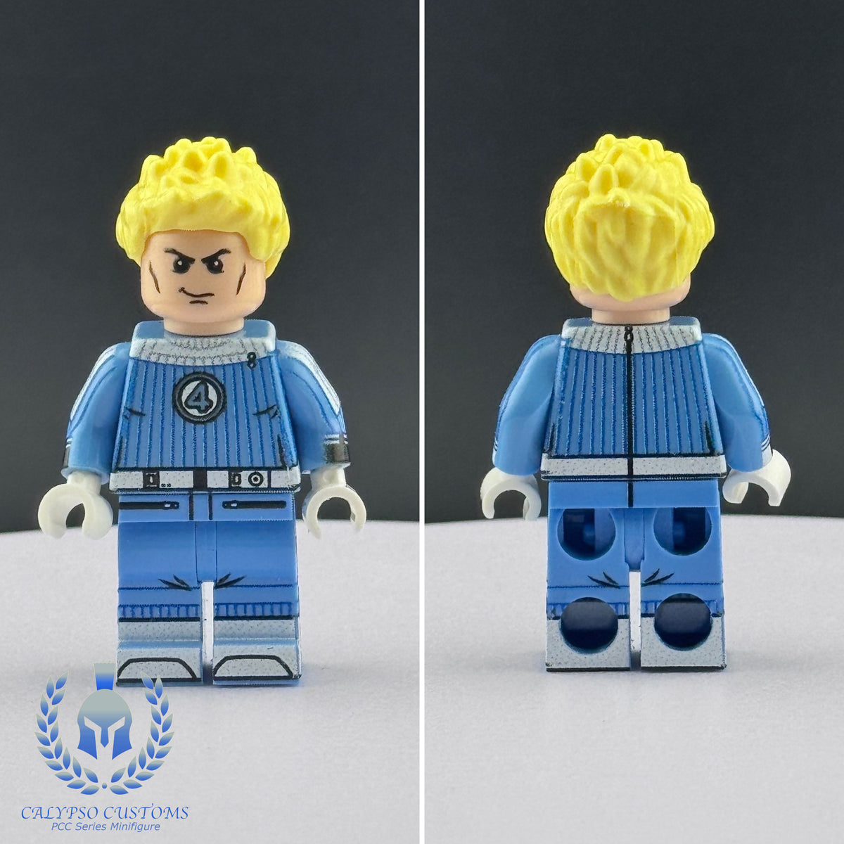 Calypso Customs First Steps Johnny Storm V2 Custom Printed PCC