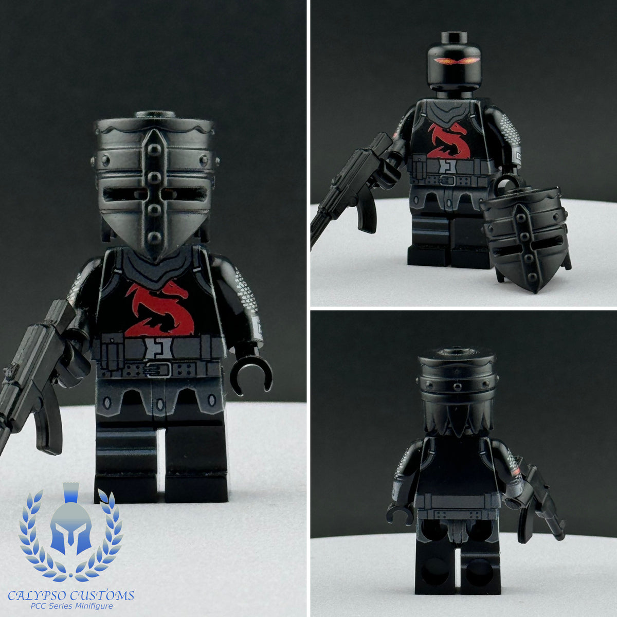 Calypso Customs Dark Templar Custom Printed PCC Series Miniature