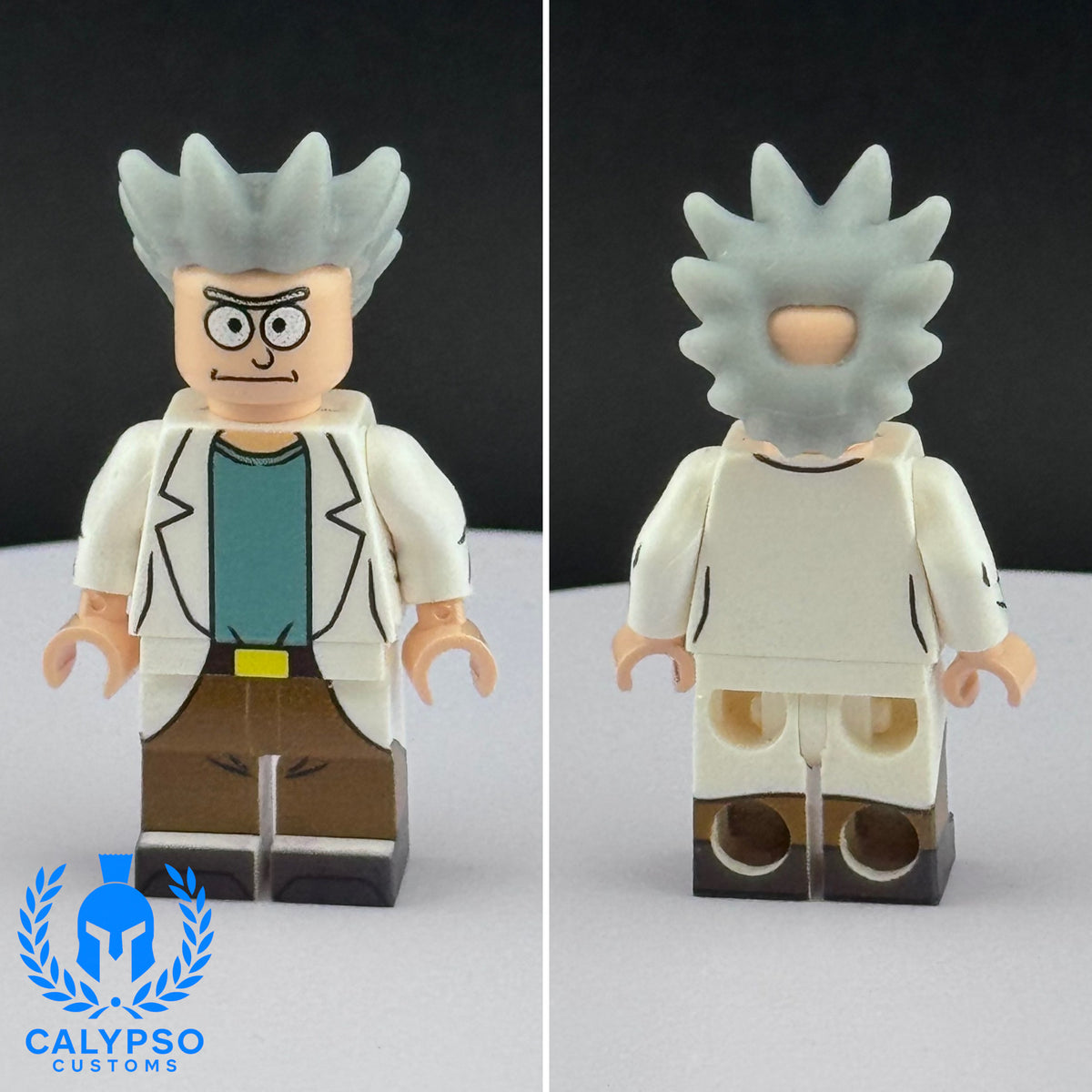 Calypso Customs Rick Sanchez Custom Printed PCC Series Miniature