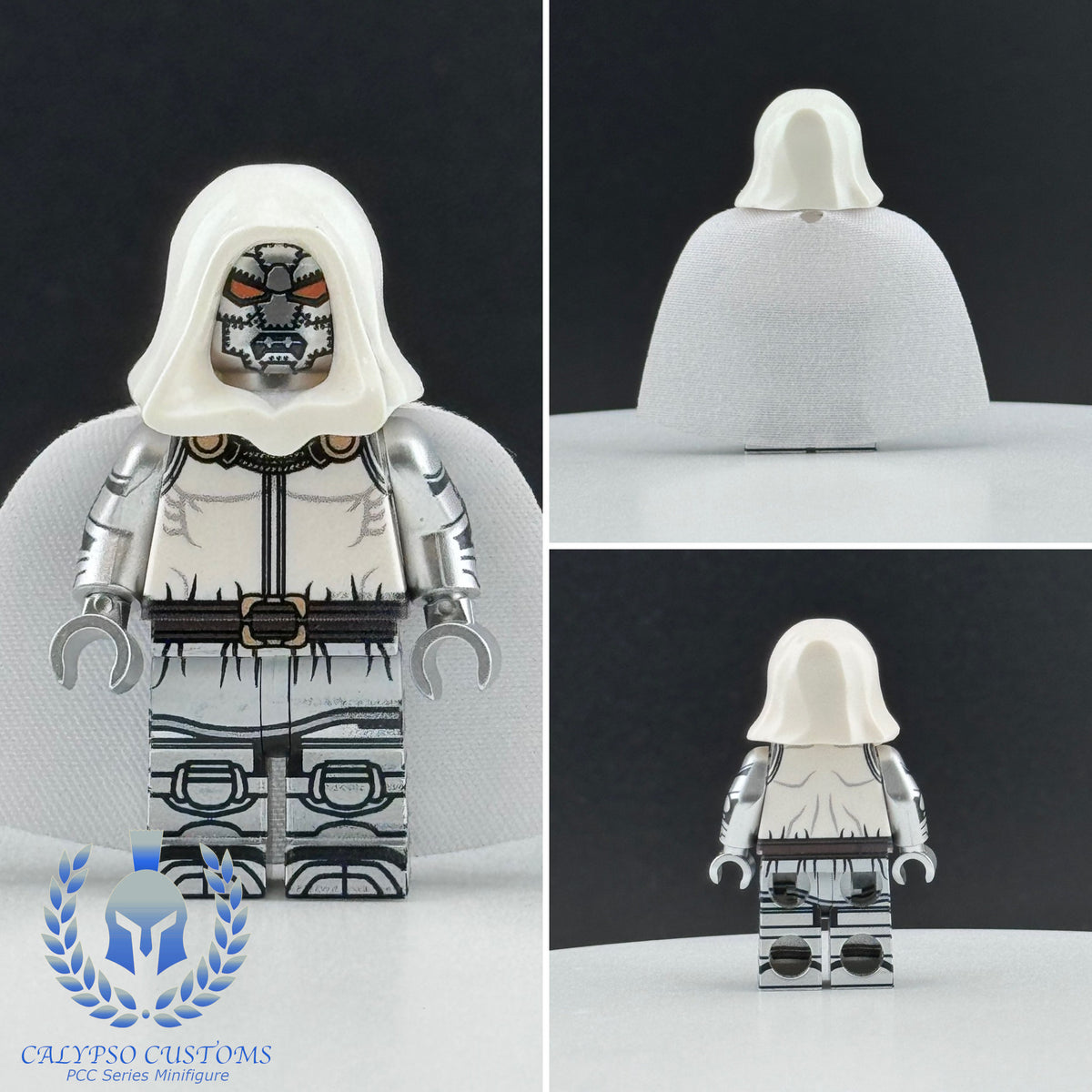 Calypso Customs Dr Doom White Edition V2 PCC Series Minifigure