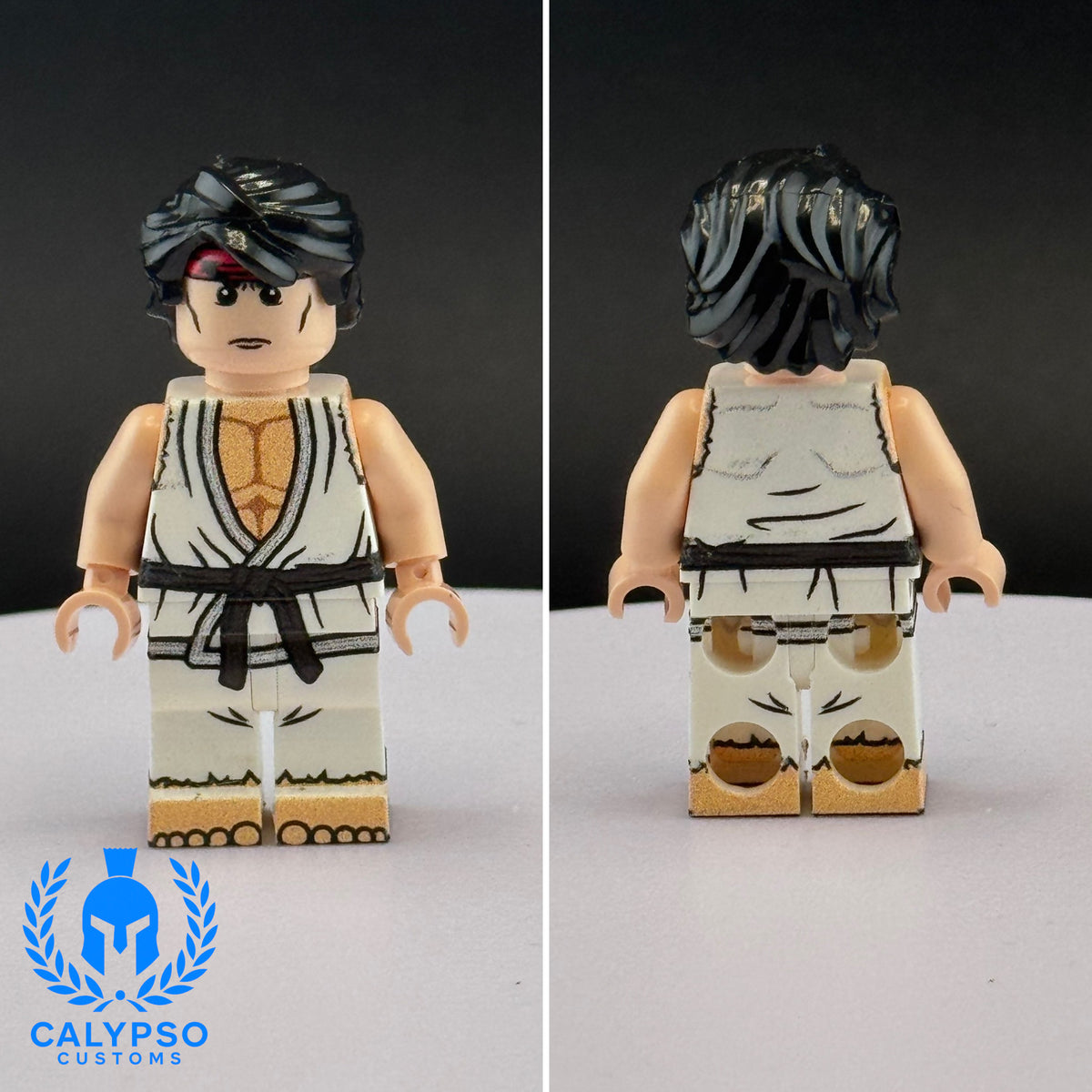 Calypso Customs Ryu SF Custom Printed PCC Series Miniature
