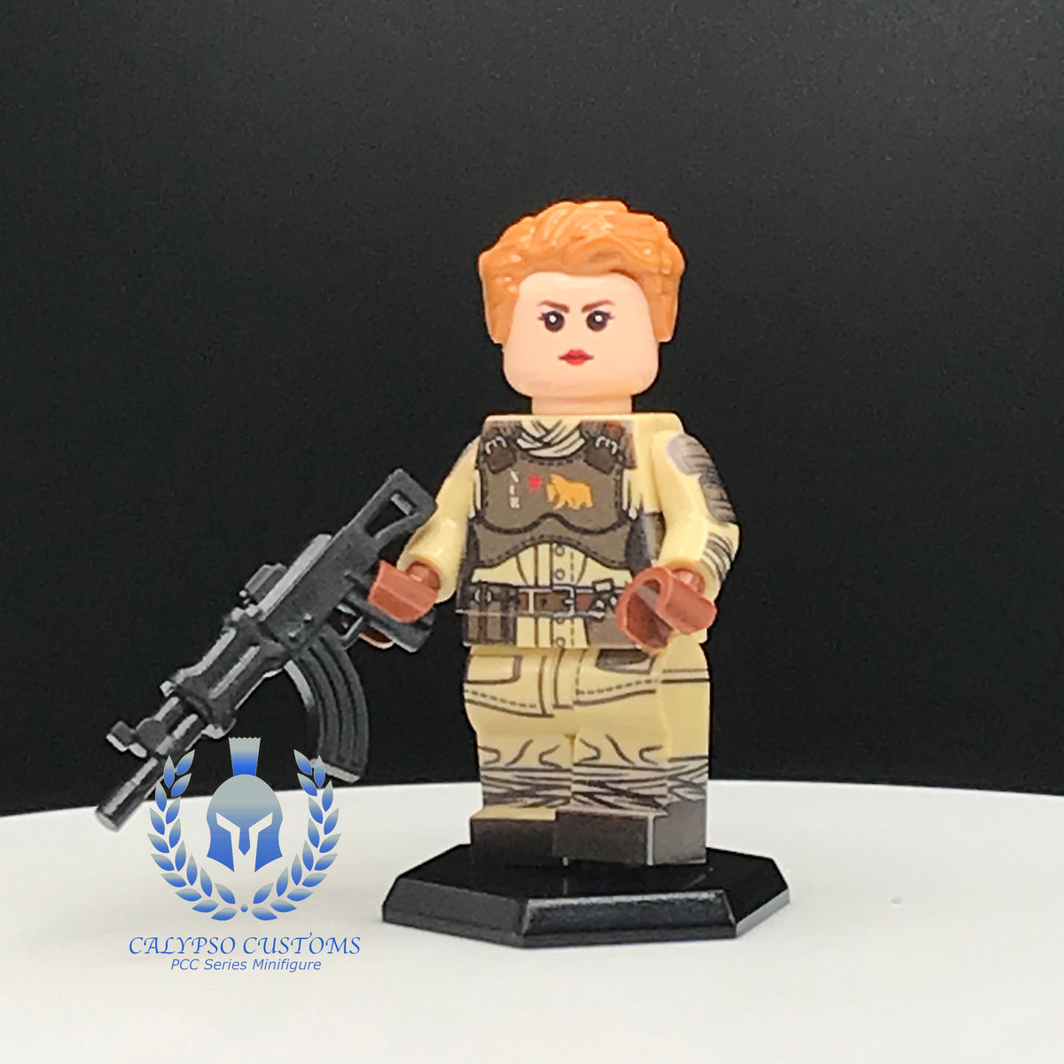 Calypso Customs Fallout Ncr Female Trooper Custom Printed Pcc Series Minifigure 1613