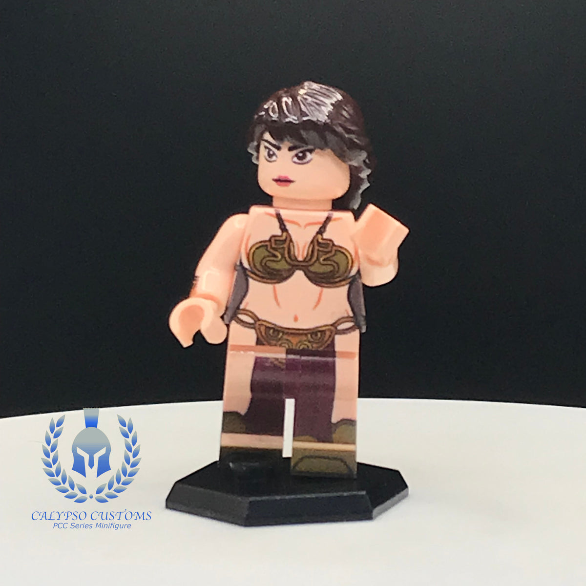 Calypso Customs Hutt Palace Slave Leia Custom Printed PCC Series Minifigure