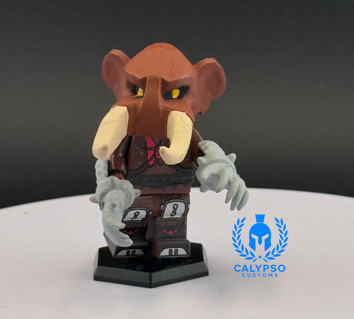 Calypso Customs MOTU Grizzlor Origins Custom Printed PCC Series