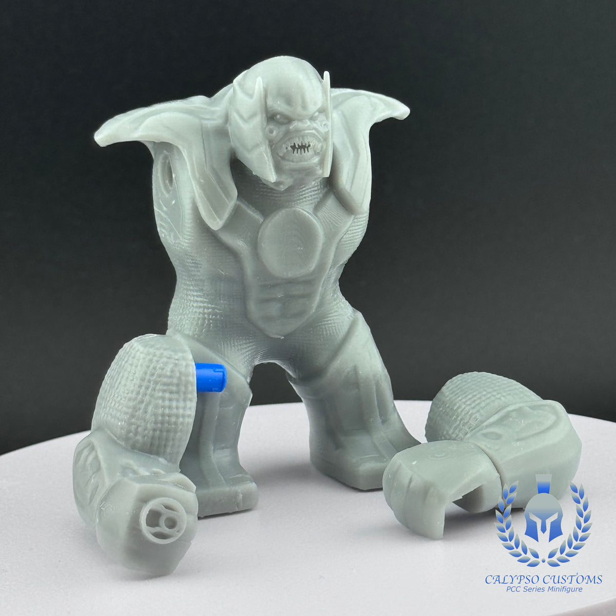 Calypso Customs Custom 3D Resin Printed Red Lantern Atrocitus