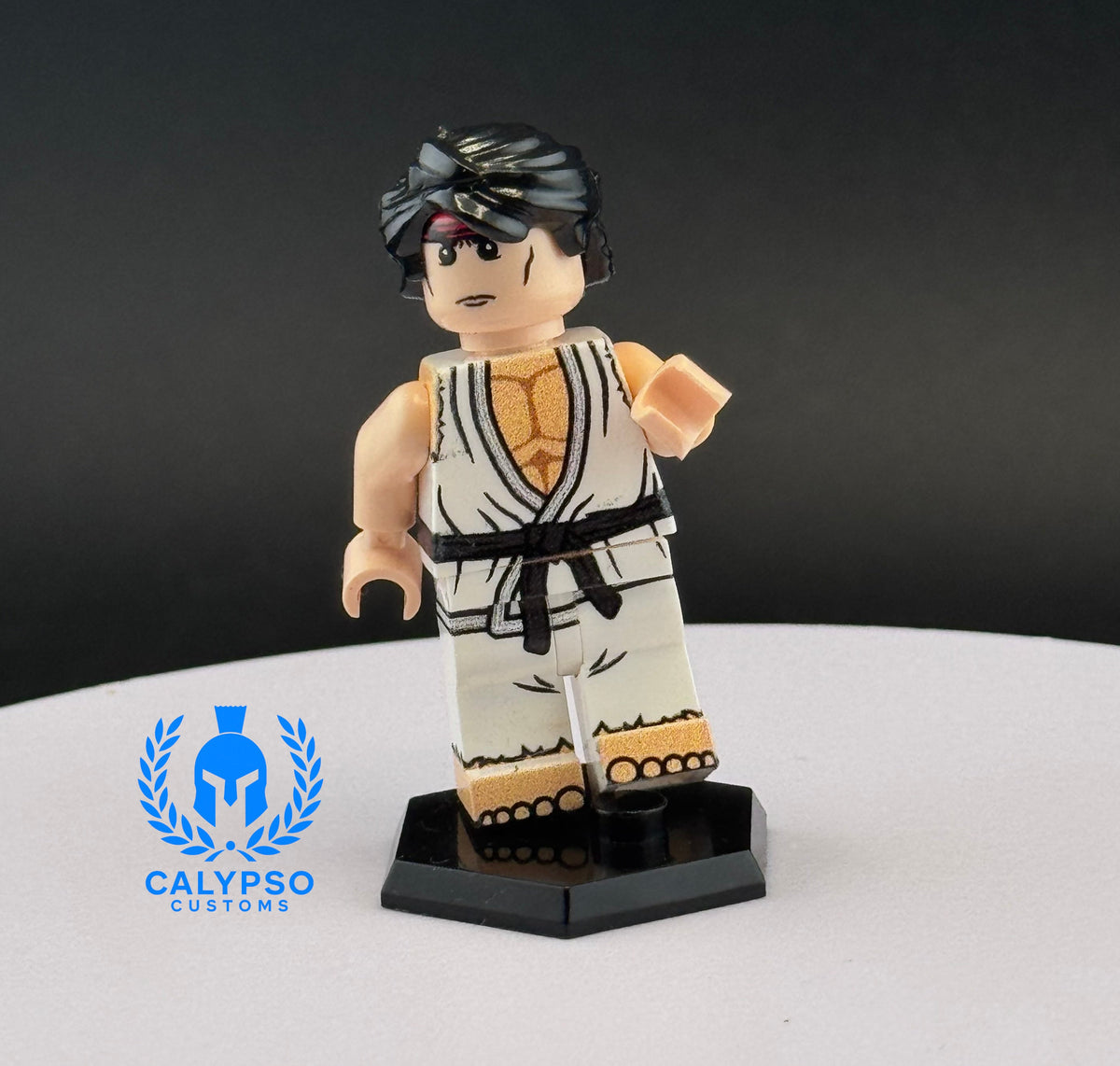 Calypso Customs Ryu SF Custom Printed PCC Series Miniature
