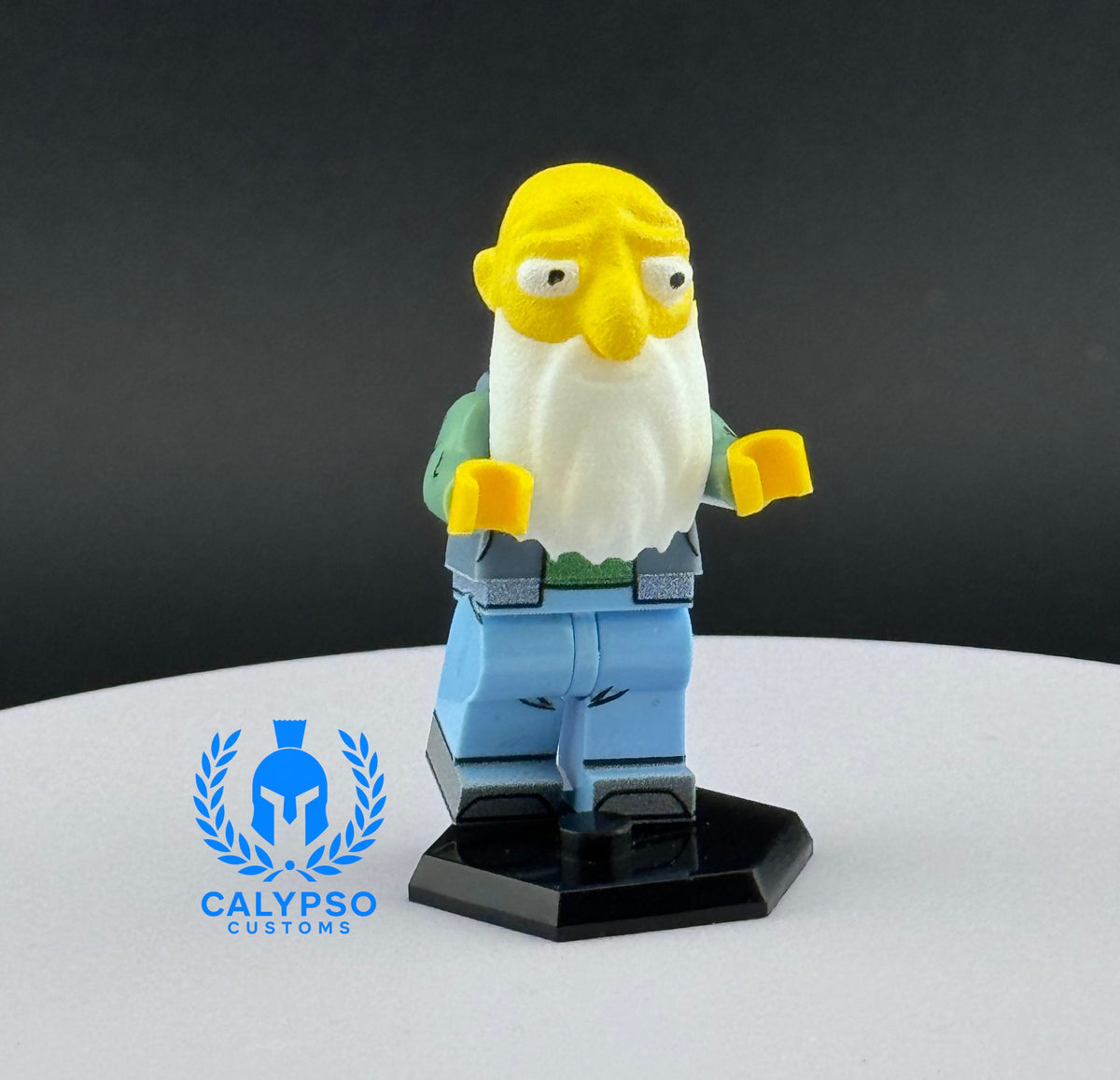Calypso Customs Simpsons Jasper Custom Printed PCC Series Miniature