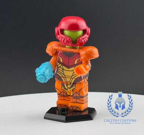 Metroid: Samus Aran Custom Printed PCC Series Miniature Figure