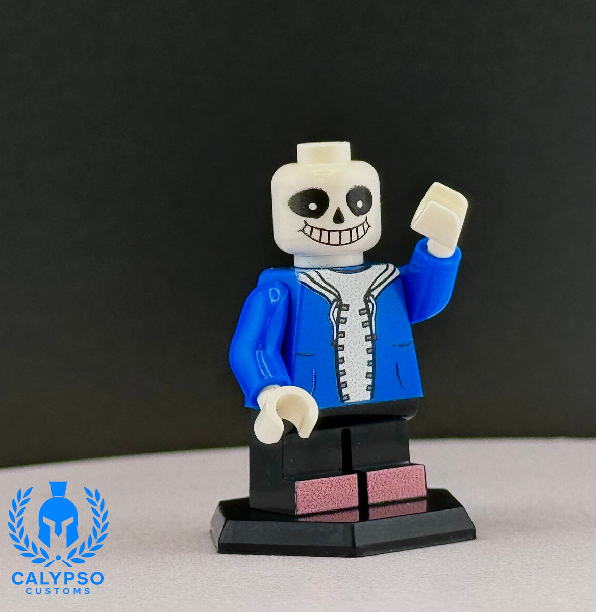 Calypso Customs Undertale Sans Custom Printed PCC Series Miniature