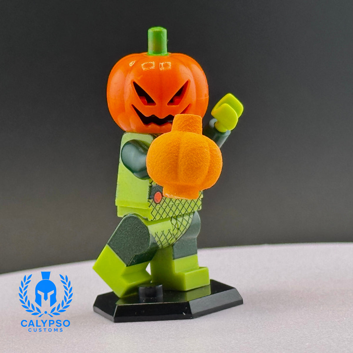 Calypso Customs Jack O' Lantern Custom Printed PCC Series Miniature