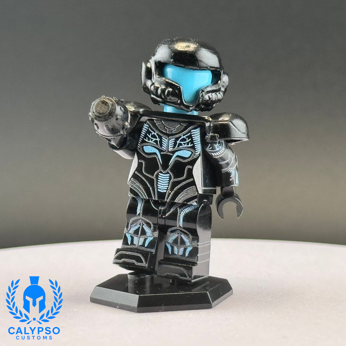 Calypso Customs Metroid Dark Suit Samus Custom UV Printed PCC