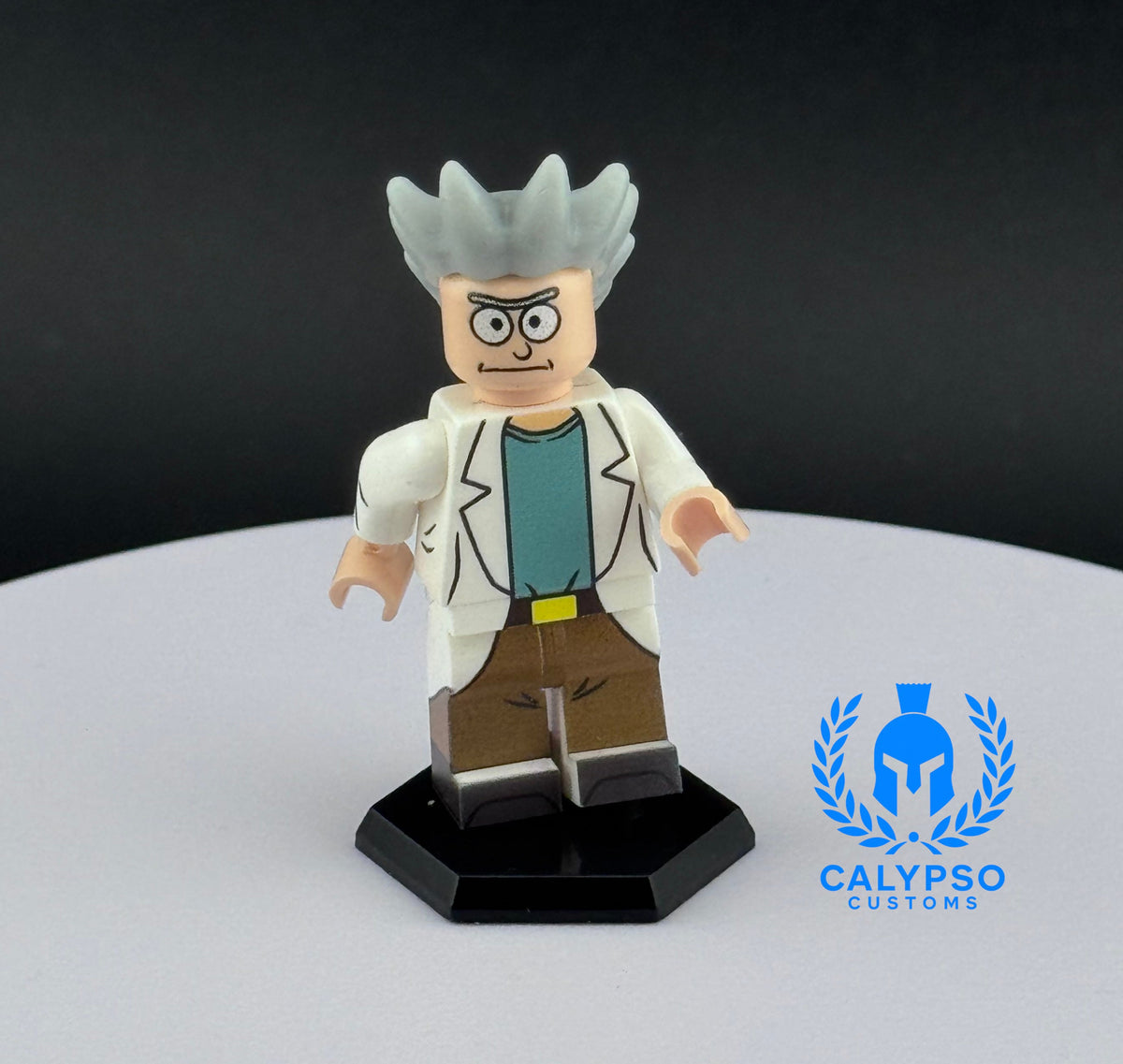 Calypso Customs Rick Sanchez Custom Printed PCC Series Miniature