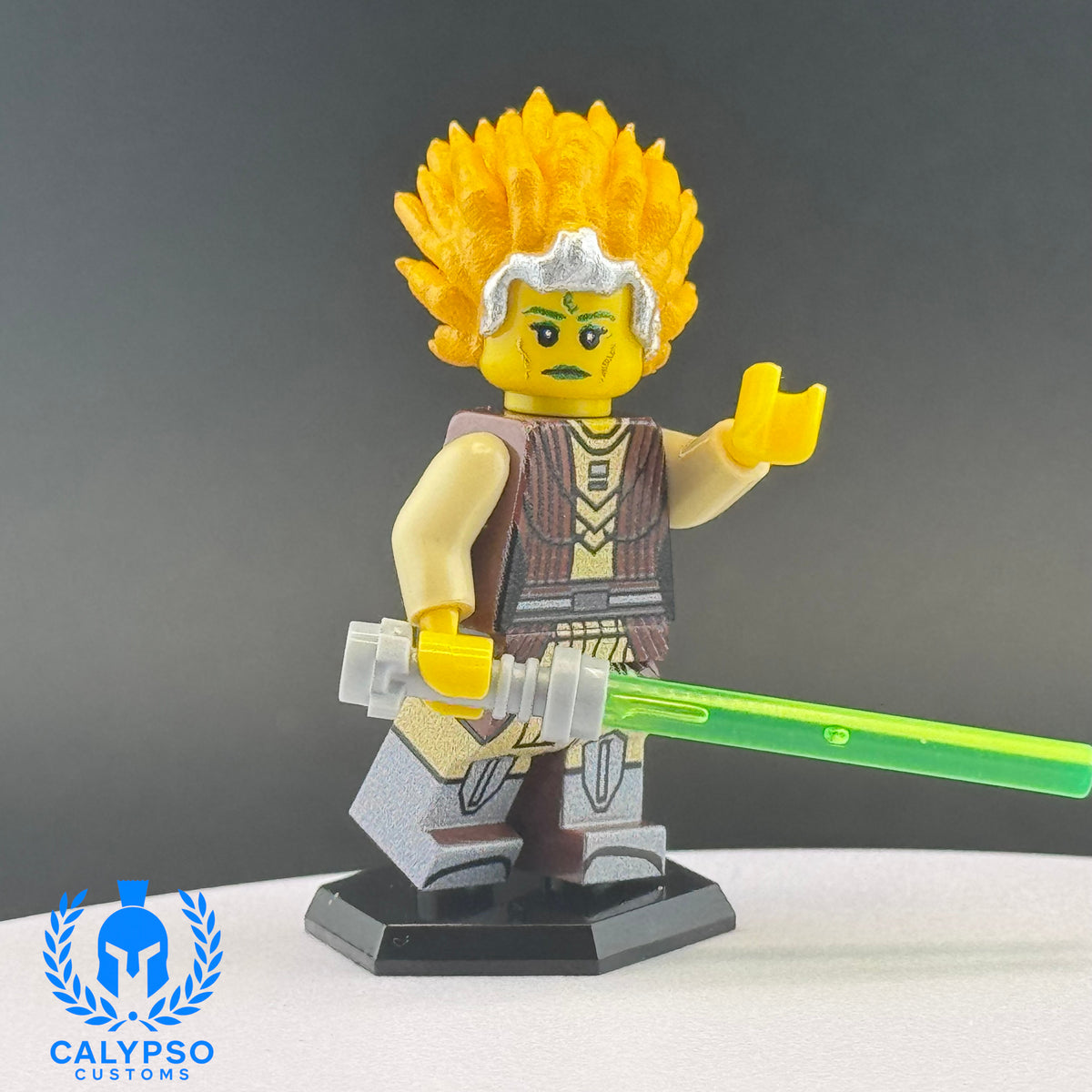 Calypso Customs Jedi Master Tiplar Custom /uv Printed PCC Series Calypso Customs Jedi Master Tiplar Custom /uv Printed PCC Series