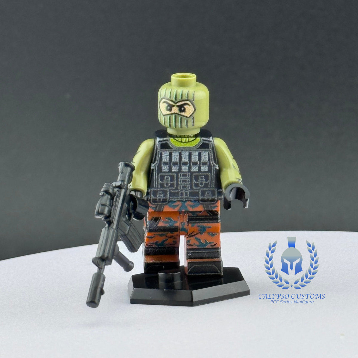 Calypso Customs G.I. Joe Beach Head Custom Printed PCC Series