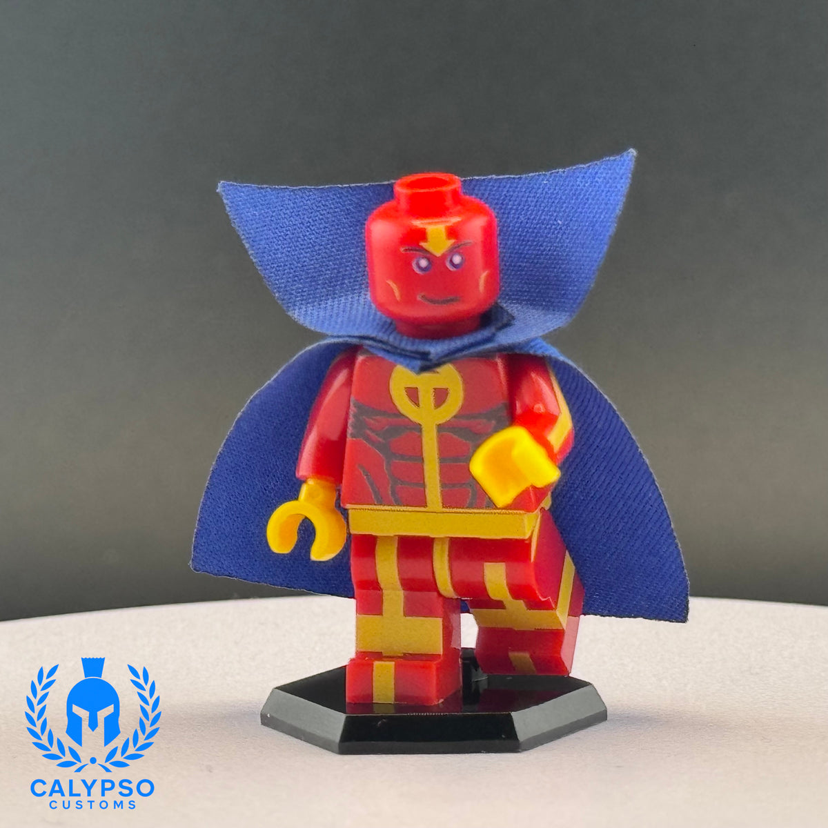 Calypso Customs Red Tornado Custom UV Printed PCC Series Miniature