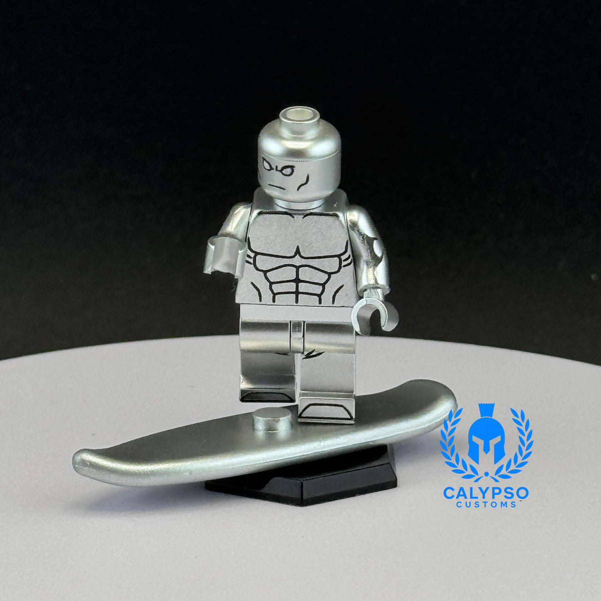 パーツ Calypso2 Calypso Customs Silver Surfer V2 Custom Printed PCC Series Miniature