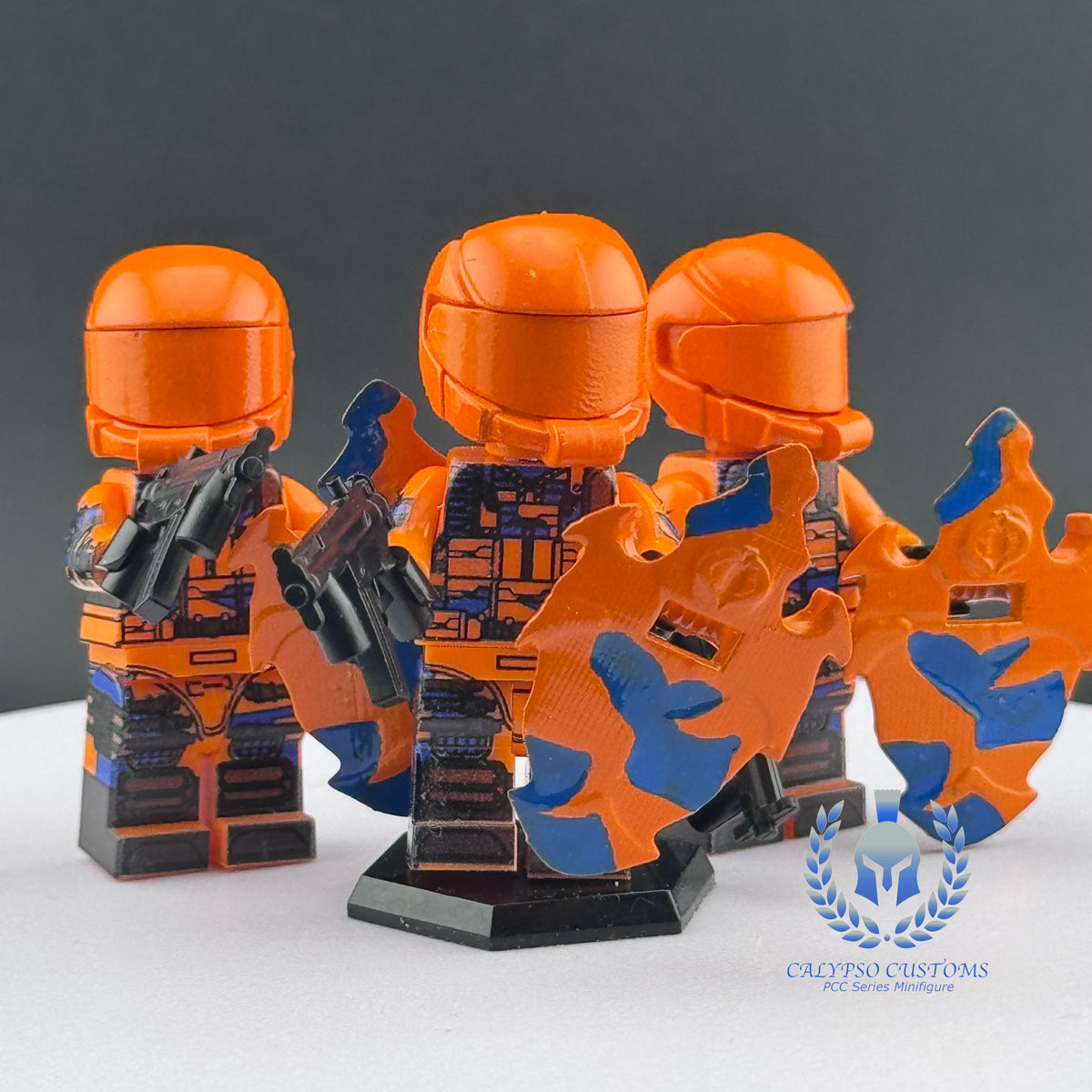 Calypso Customs G.I. Joe Cobra Alley Viper Pack of 3 Custom