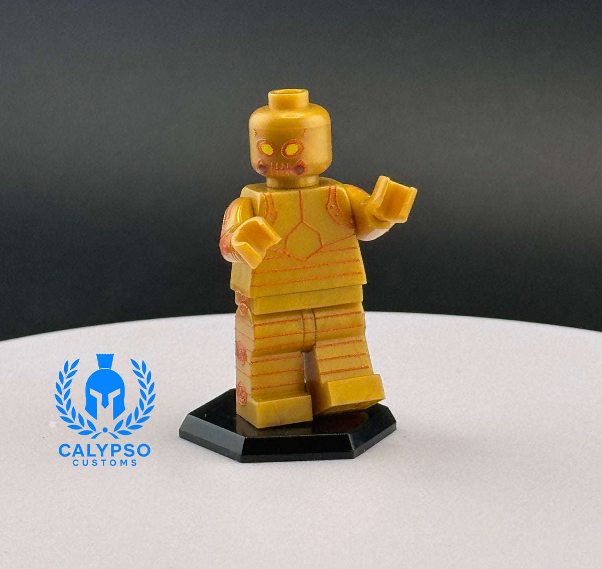 Calypso Customs Invincible Robot Custom Printed PCC Series Miniature