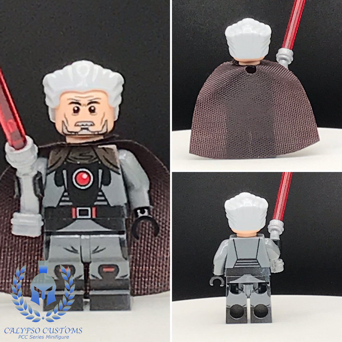 Calypso Customs CIS Armored Count Dooku Custom Printed PCC Series