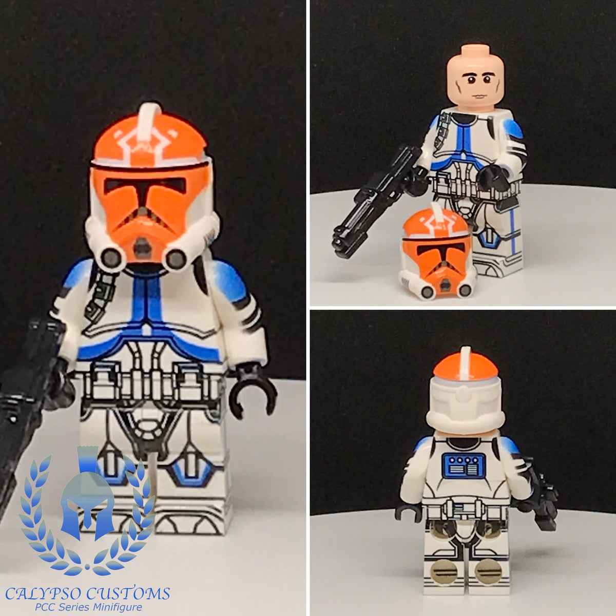 Lego Star Wars 332nd Company Clone Trooper Genuine Lego Components Custom  Collectable Minifigure 