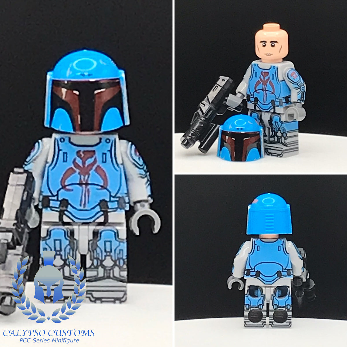 Calypso Customs Calypso Blue Streak Mandalorian Custom Printed PCC