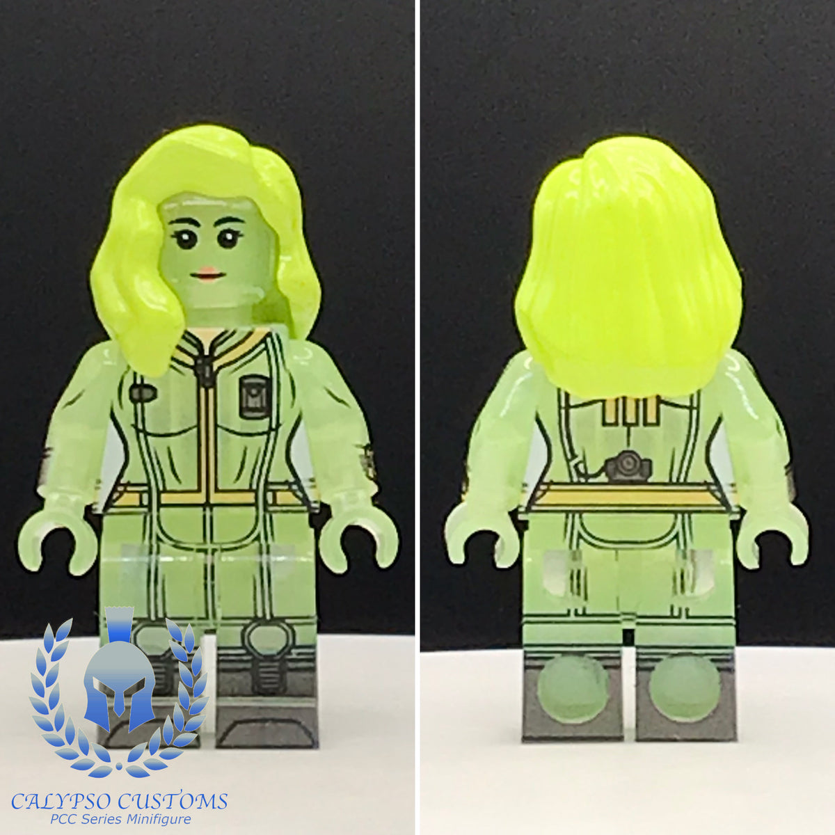 Calypso Customs Fallout Radioactive Vault 111 Female Dweller Custom Printed Pcc Series Minifigure 3311