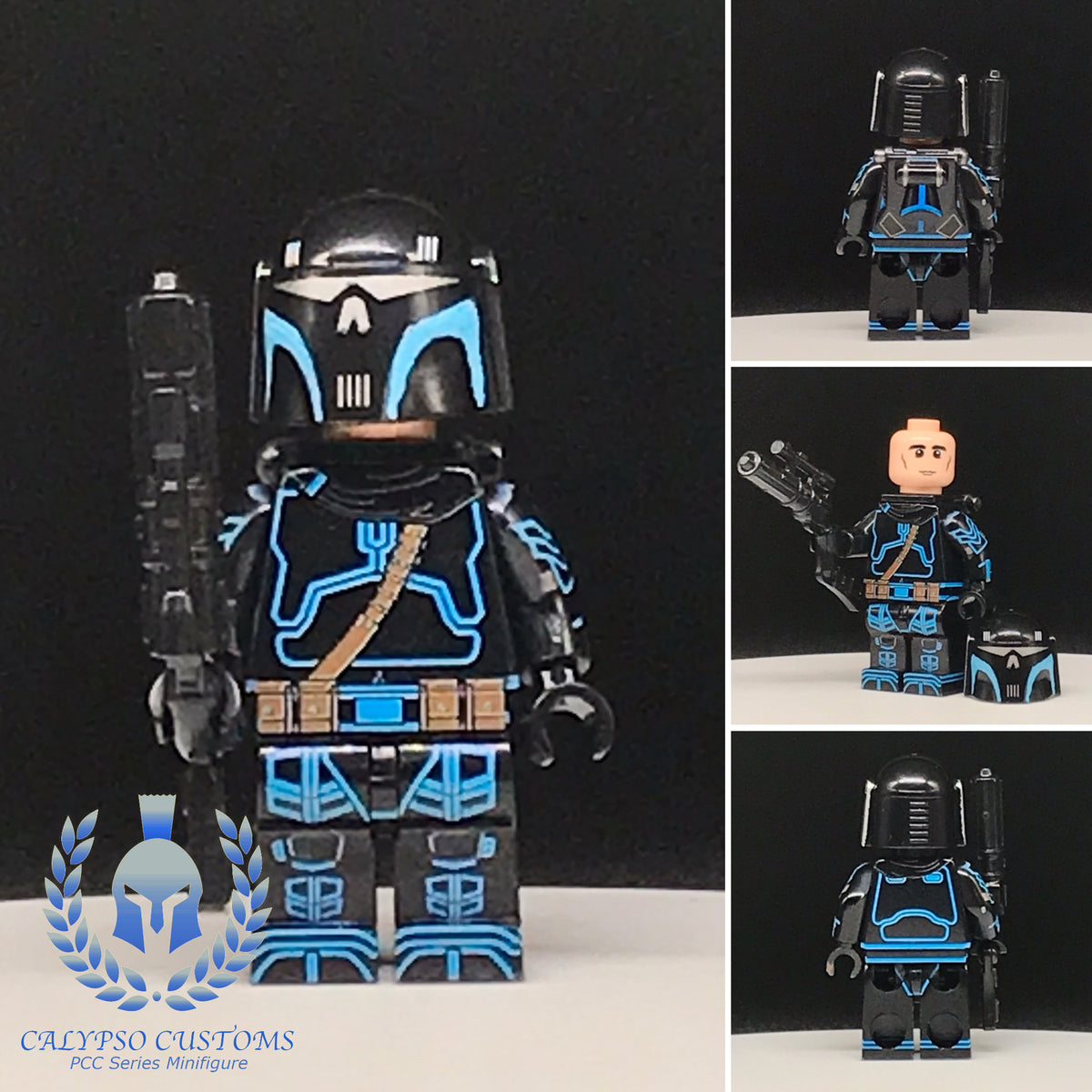Calypso Customs Tron Mandalorian Custom Printed PCC Series Minifigure