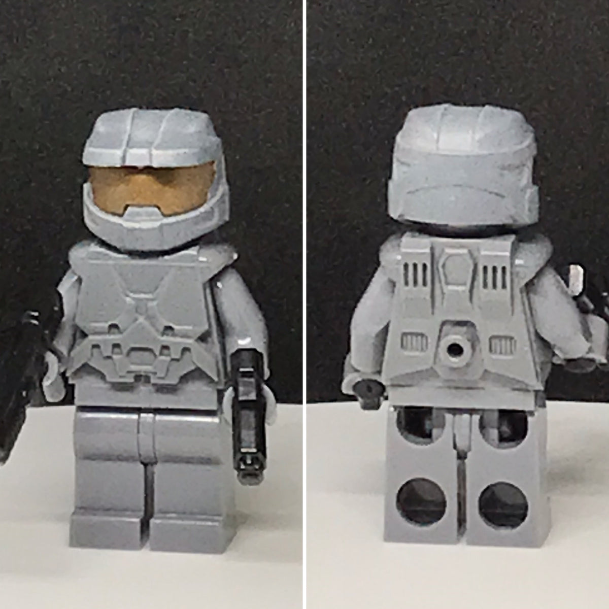 Silver Sable Custom Printed Minifigure – Atlanta Brick Co