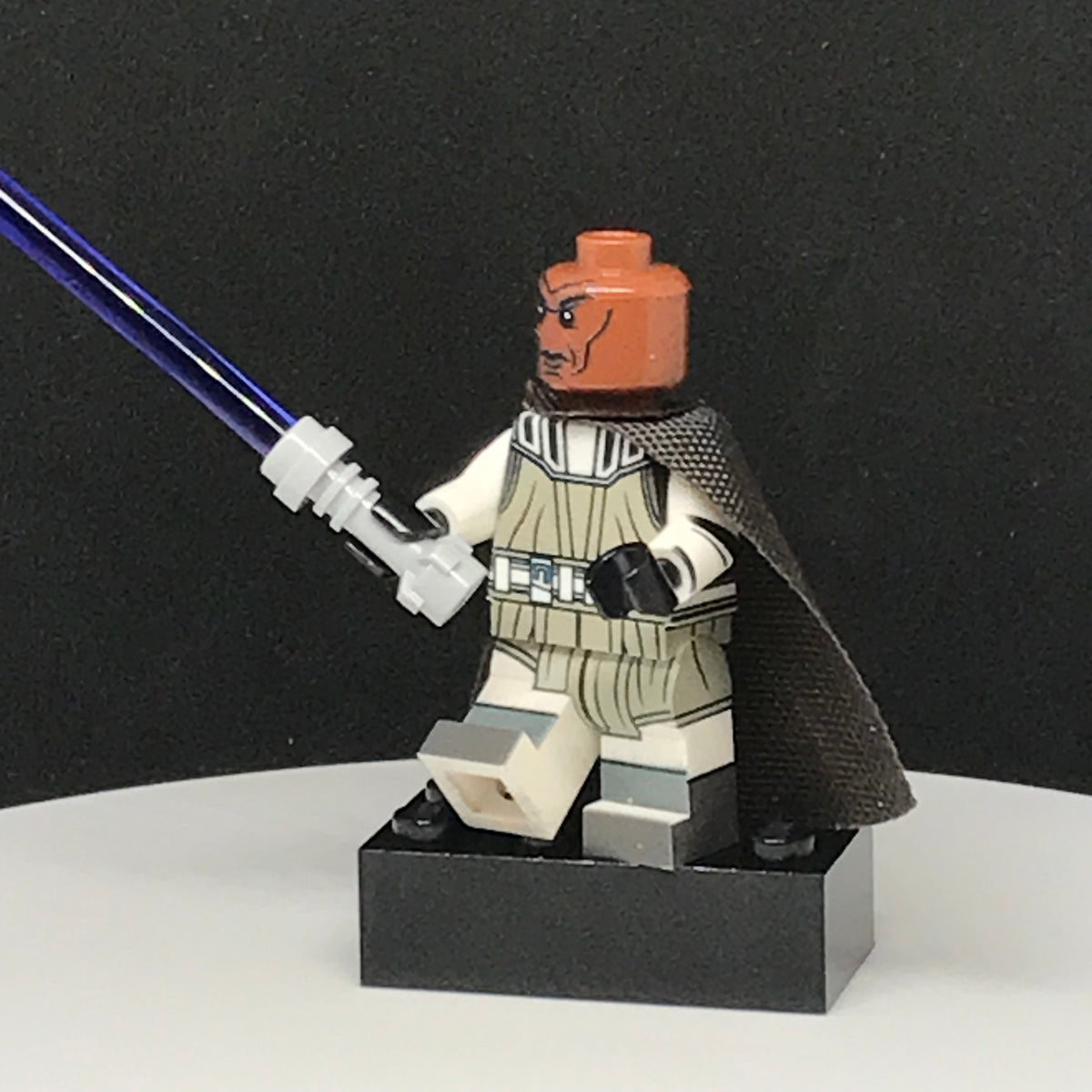 Republic Armored Mace Windu Custom Printed PCC Series Minifigure