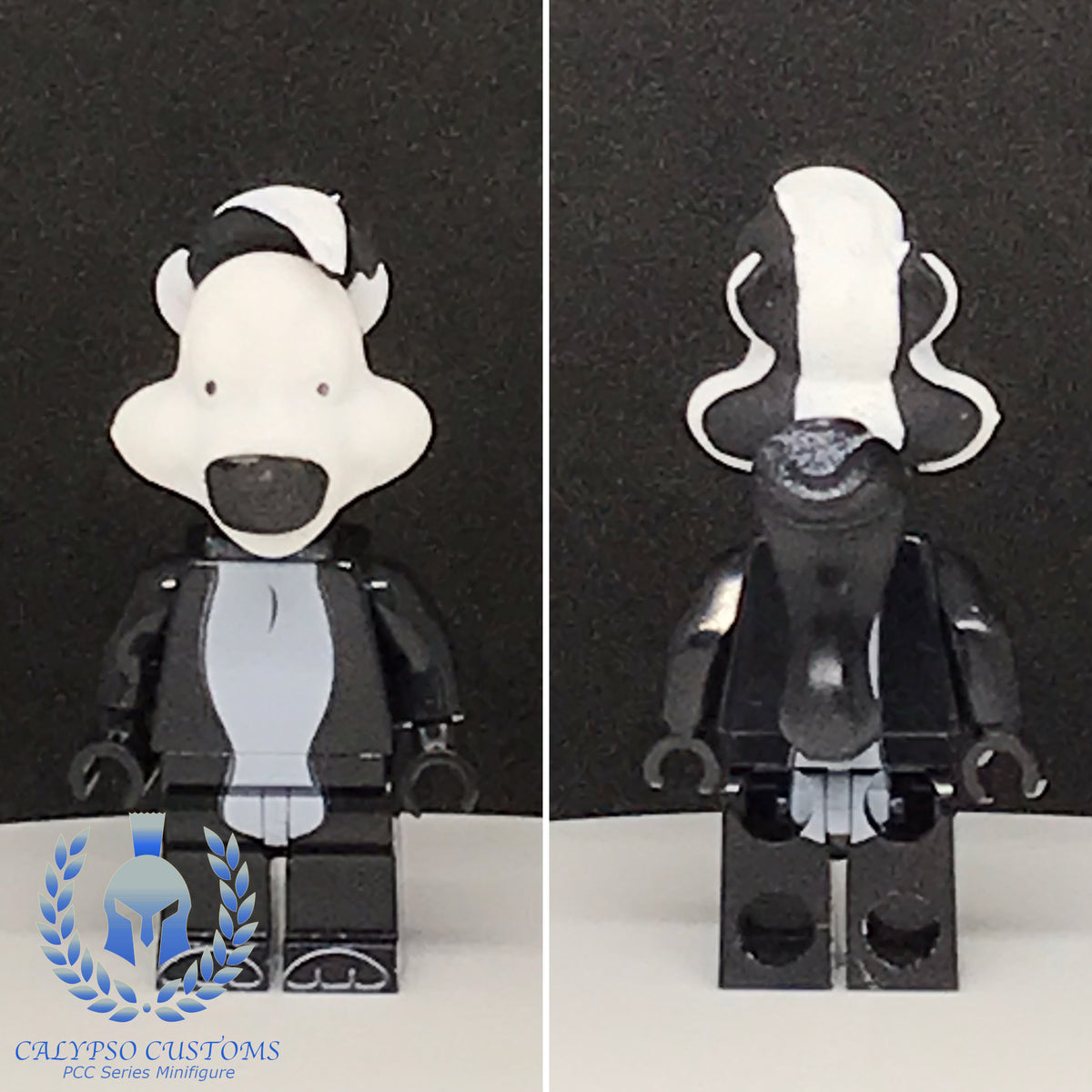 Calypso Customs Pepe'Le Pew Custom Printed PCC Series Minifigure