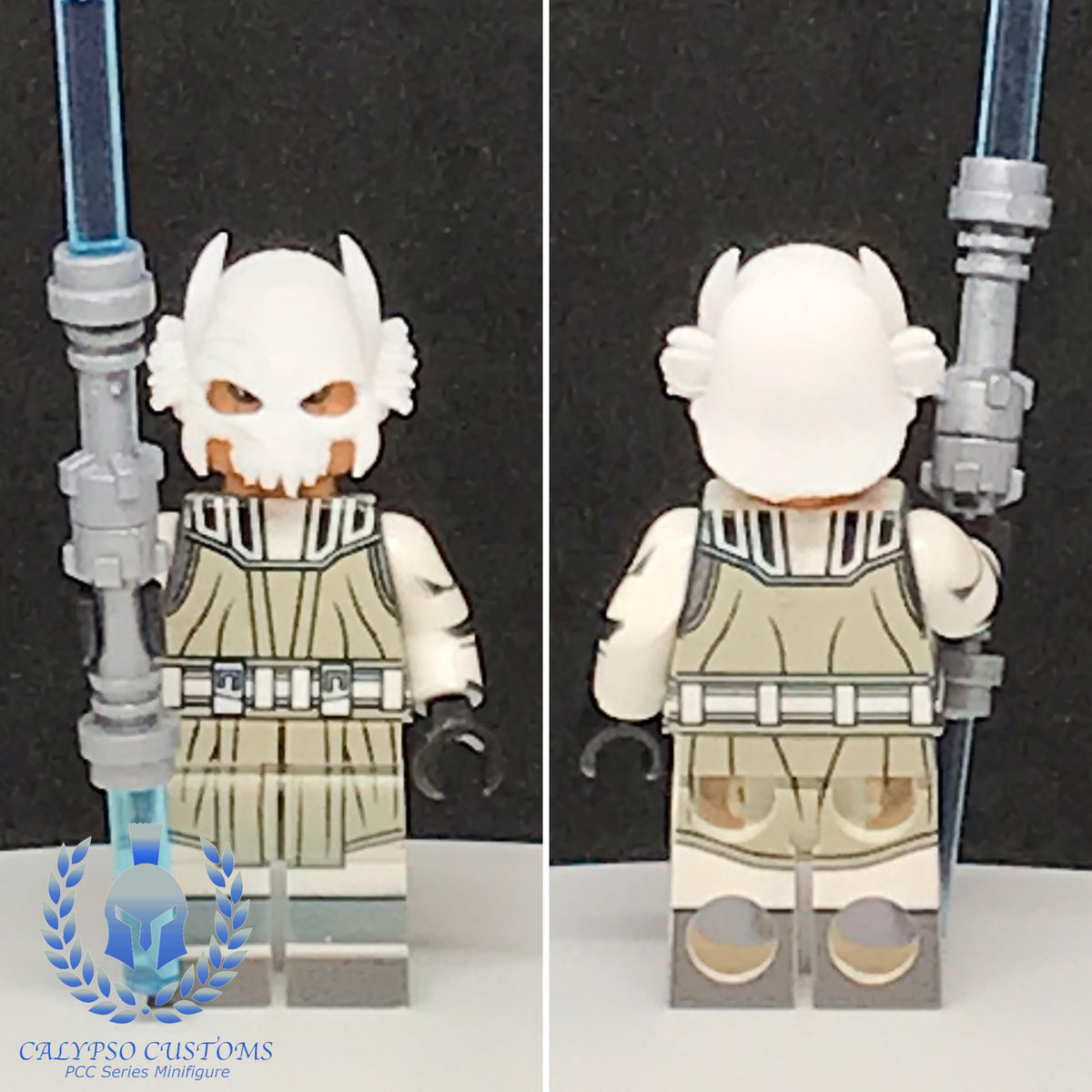 Republic Armored Kaleesh Jedi Custom Printed PCC Series Minifigure, image size:1200x1200