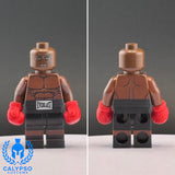 Boxer Mike Tyson Custom  UV Printed PCC Series Miniature
