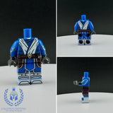 Blue Jedi Temple Crusader Robes Custom Printed PCC Series Miniature Body