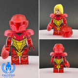 Alien Hologram Samus Aran Custom UV Printed PCC Series Miniature