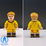 Startrek Female Yellow Officer Custom UV Printed PCC Series Miniature
