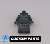 Mandalorian Boba Fett Armor Custom UV Printed PCC Series Miniature Body