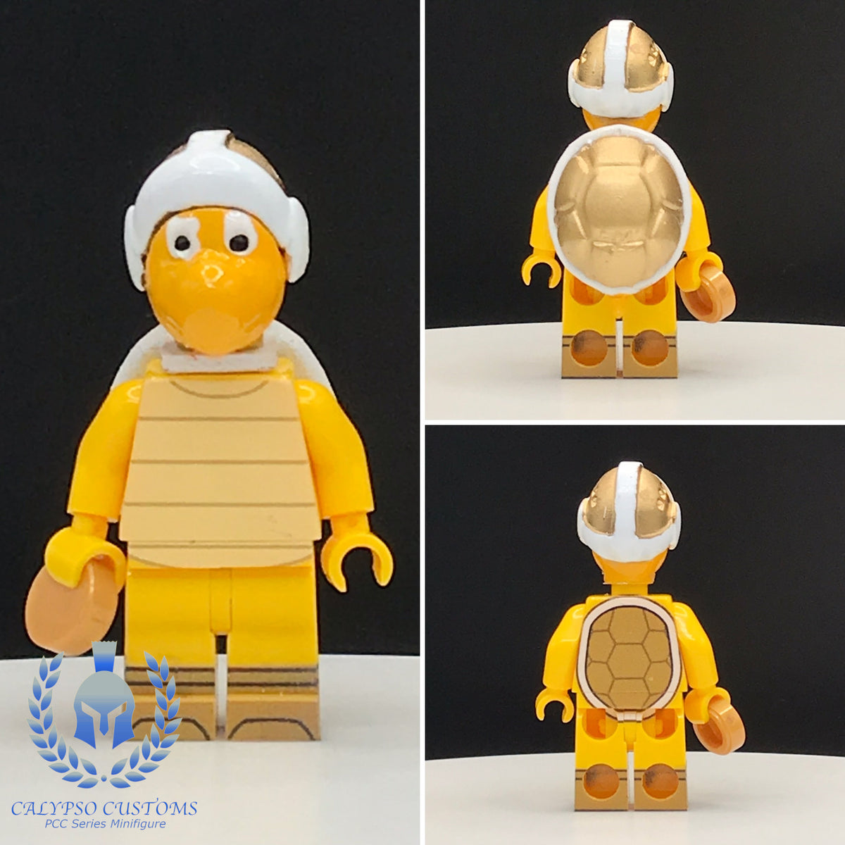Calypso Customs Gold Coins Bro Koopa Custom Printed PCC Series Minifigure
