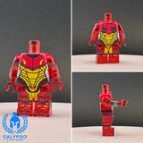 Metroid Alien Hologram Hunter Armor Custom UV Printed PCC Series Miniature Body