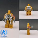 Gold Team Leader Rebel Flight Suit Custom UV Printed PCC Series Miniature Body