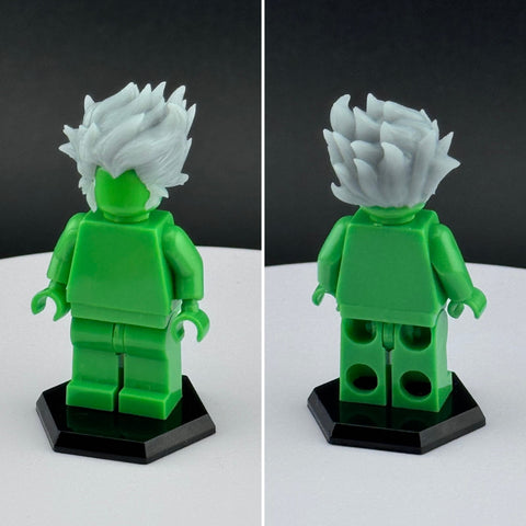 Custom 3D Printed Lion-o Hairpiece Miniature Piece