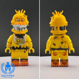 FNAF Nightmare Chica Custom UV Printed PCC Series Miniature