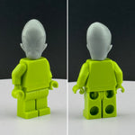 Custom 3D Printed Futurama Kiff Kroker Alien Head